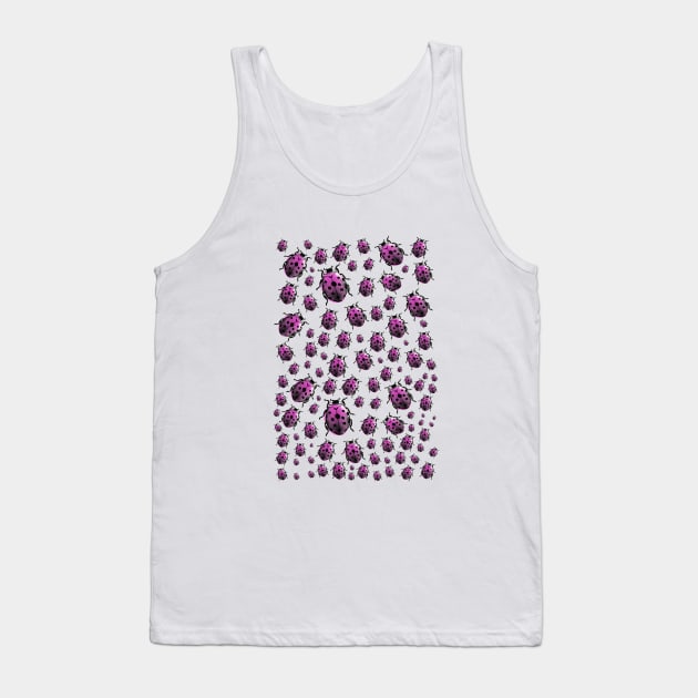 Ladybugs Tank Top by claudiala